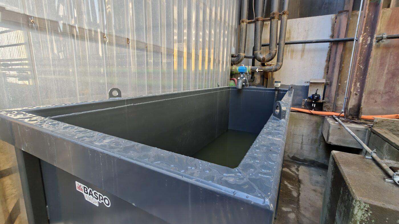 Watertank wielwasinstallatie 4,5 m³