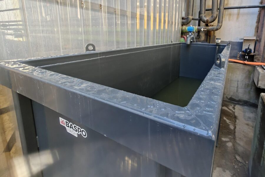 Watertank wielwasinstallatie 4,5 m³