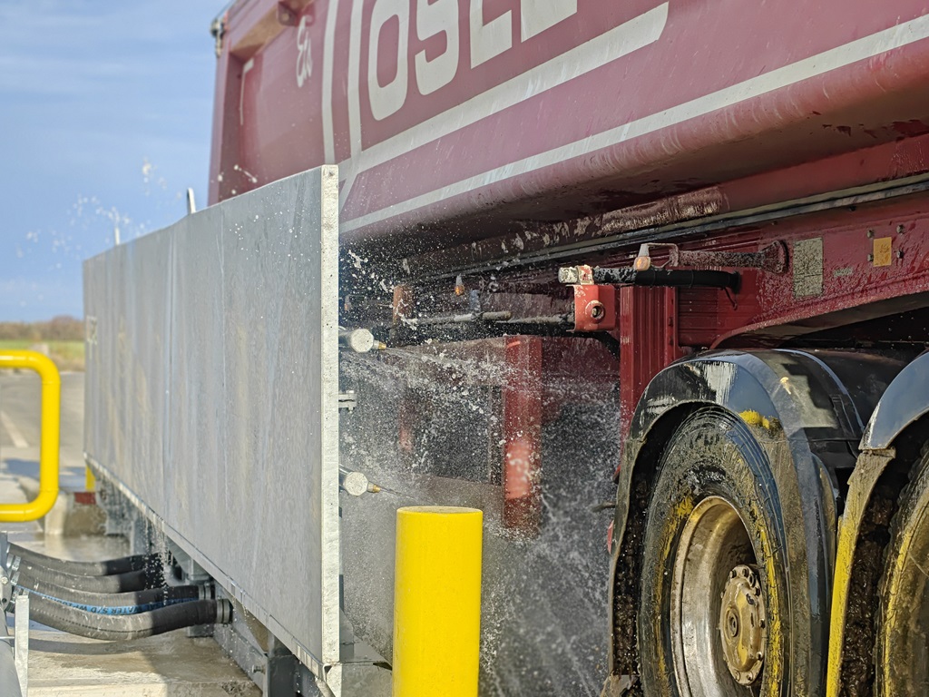 Bridge Reifenwaschanlage-Wheel washer-Wielwasinstallatie-Laveur de roues